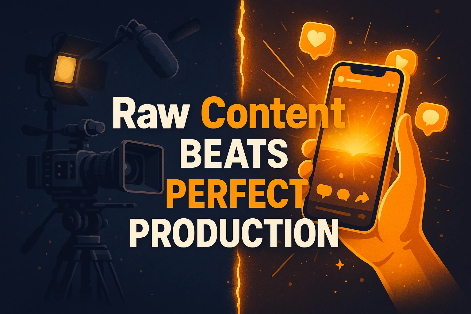 Why Raw Content Crushes Glossy Marketing Campaigns