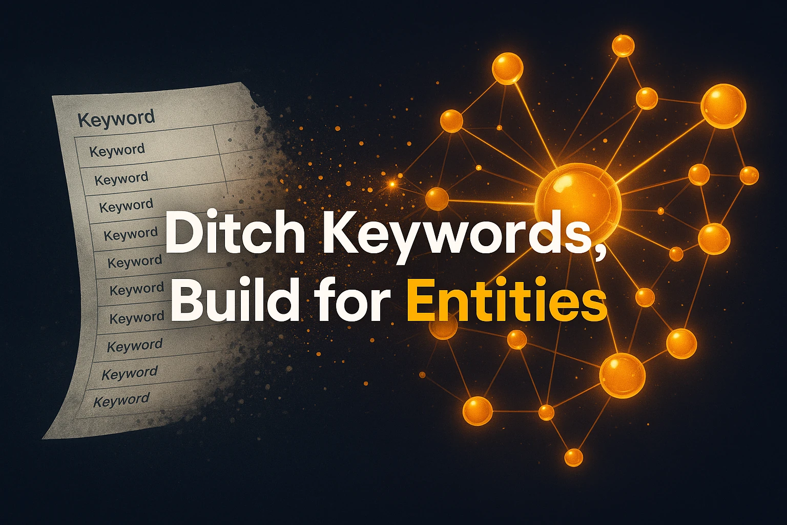 Entity SEO is the New Game for High Rankings