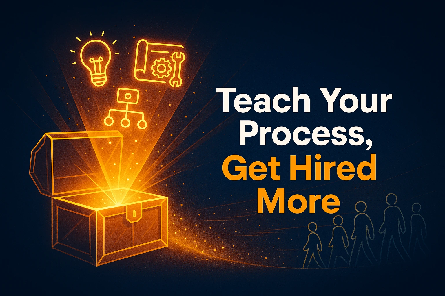 Why Teaching Your Process Gets You Hired Faster
