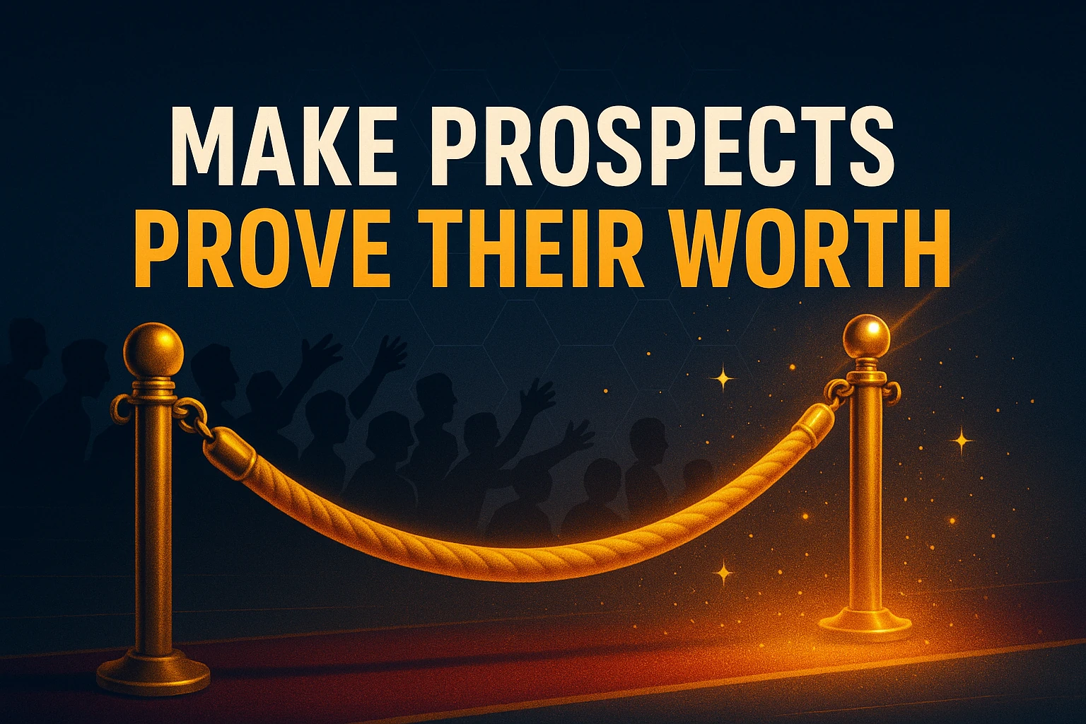 Gatekeeping Sales: Make Clients Chase You, Not Run