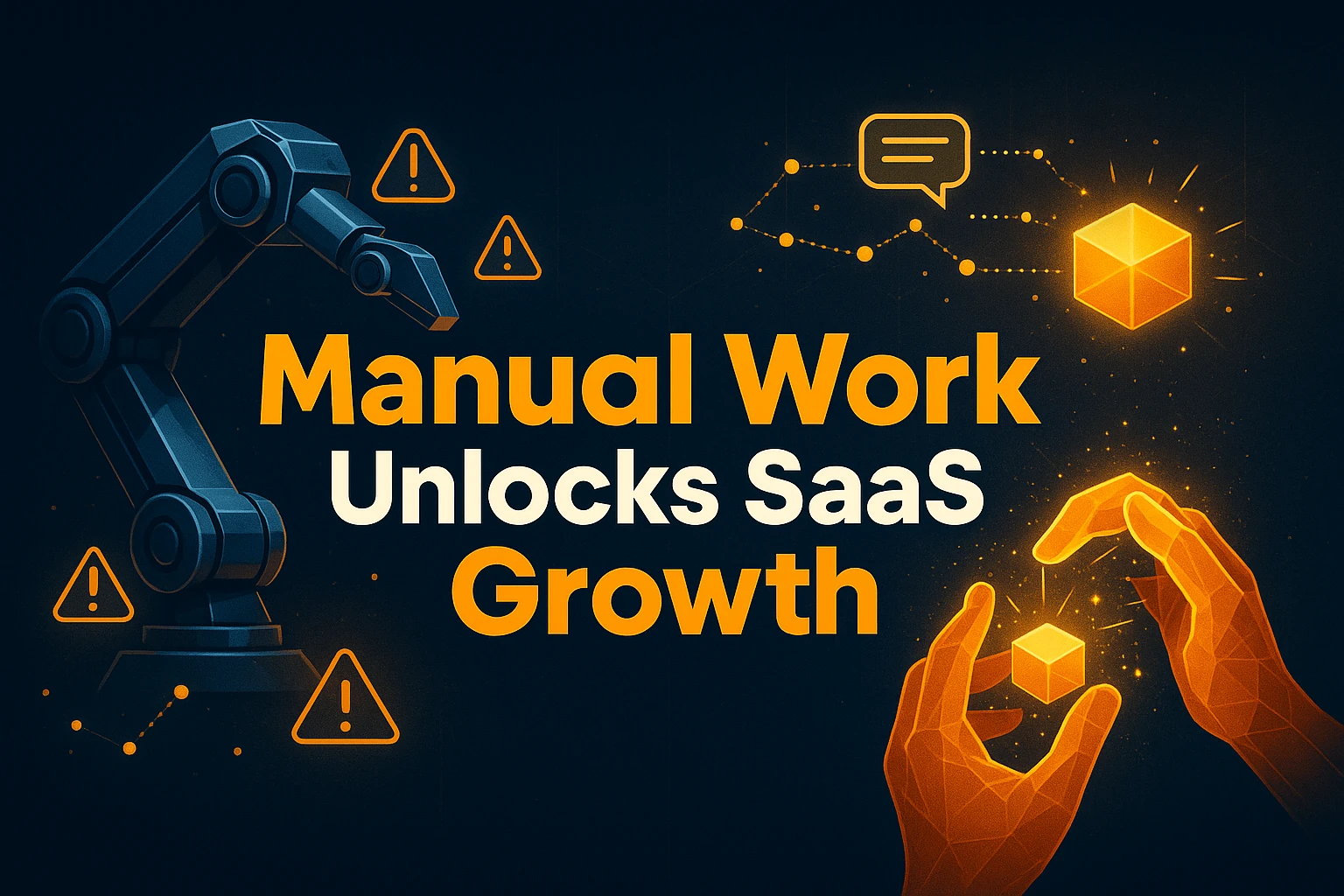 Why Manual Beats Automation in SaaS Success