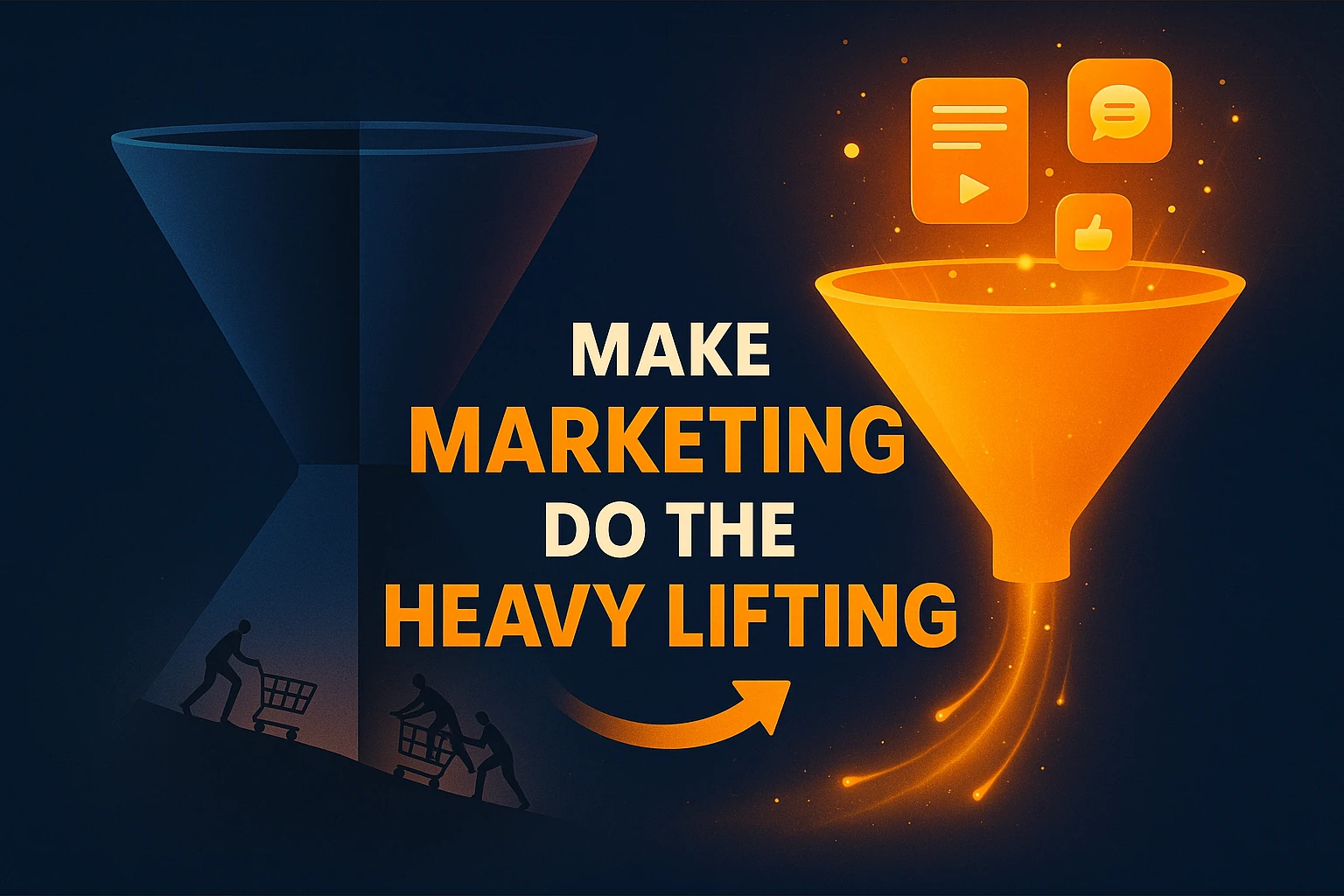 Flip Your Funnel: Why Sales Shouldn't Do Marketing