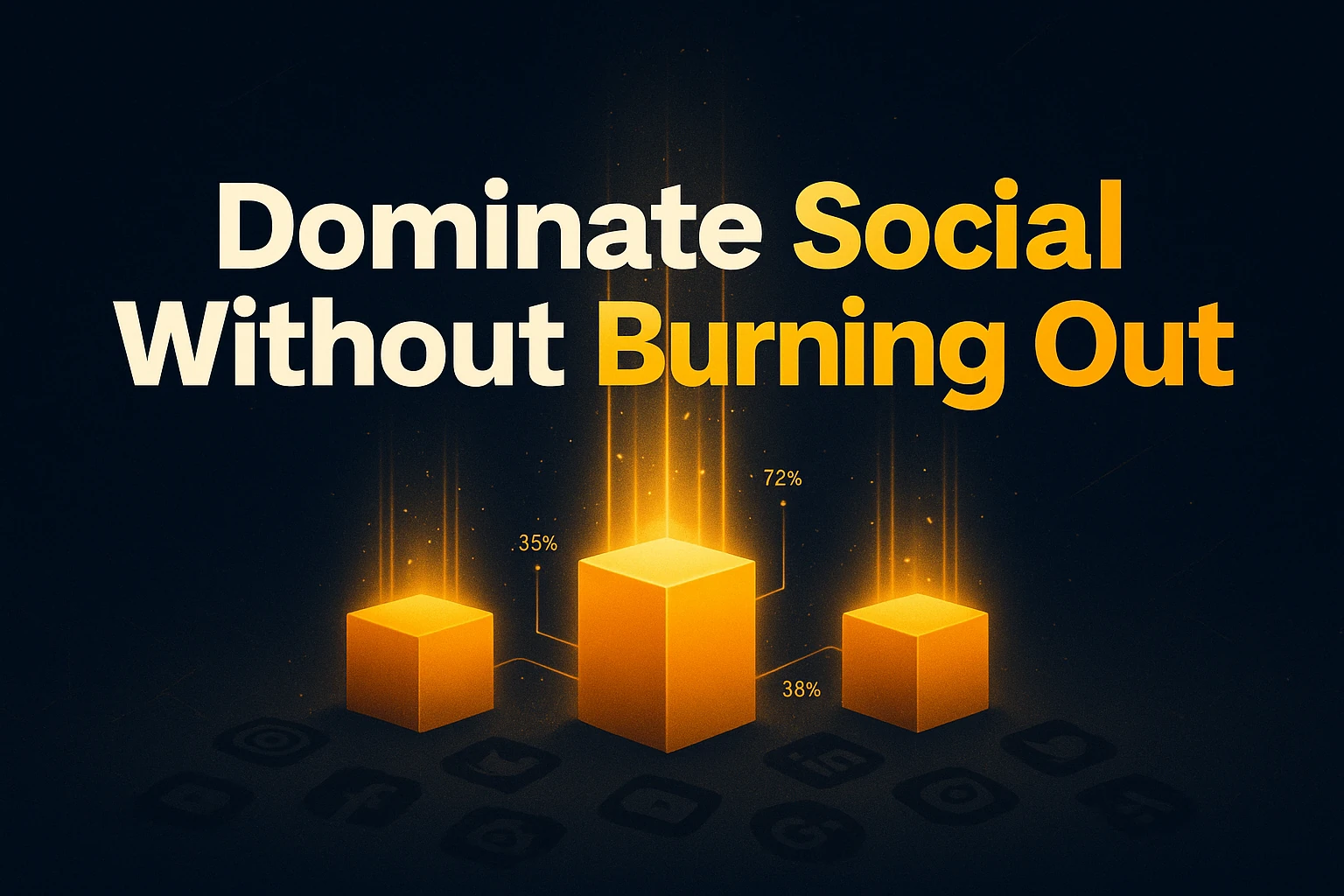 The Three Platform Rule: Dominate Social Media Without Burnout