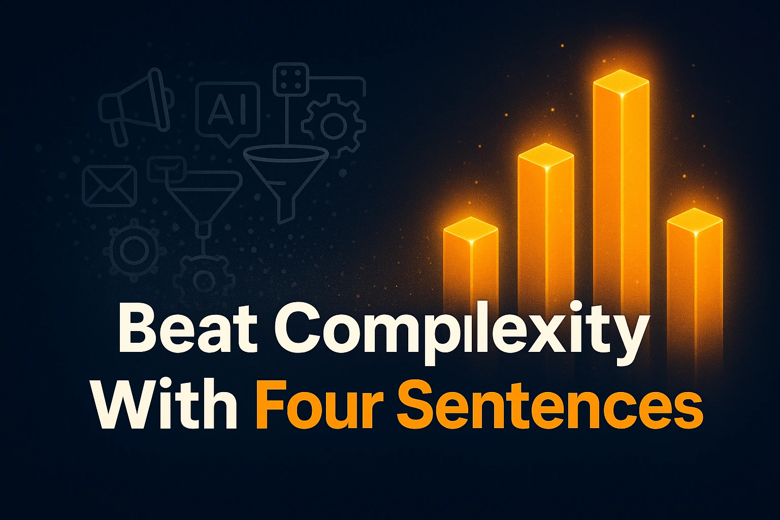 Simple 4-Sentence Copy Beats Fancy Marketing Tools